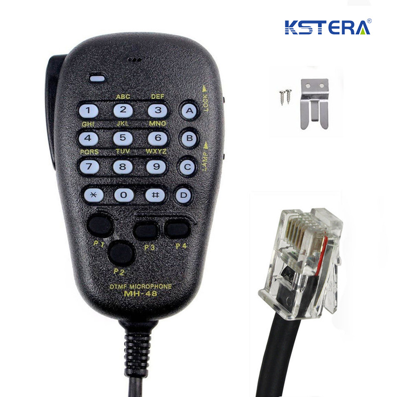 PROMAX.BR]YAESU MH-48 48A6J DTMF Microfone Alto-Falante Para FT-8800R 8900R 7900R-1807 7800R 2900R 1900R 1500M 8500M | Brasil